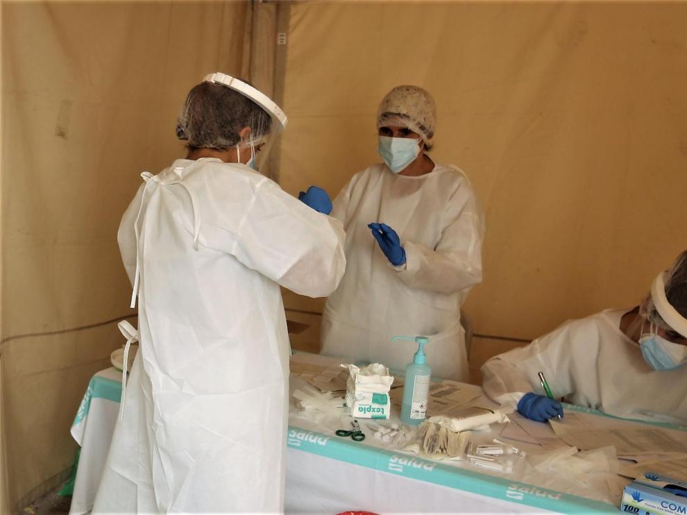 Un brote de coronavirus en Villanueva de Sijena deja más de 20 positivos