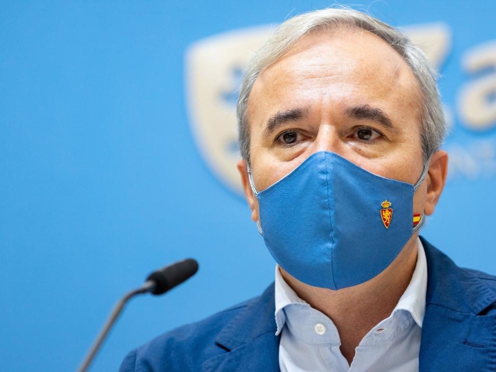 Azcón apuesta por el diálogo para lograr fondos del Estado