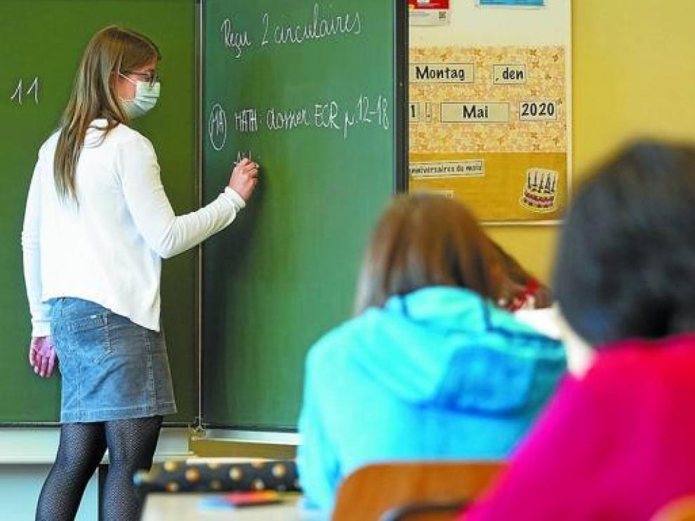 El cierre de aulas a causa del coronavirus afecta este miércoles al CRA Estadilla-Fonz de Naval