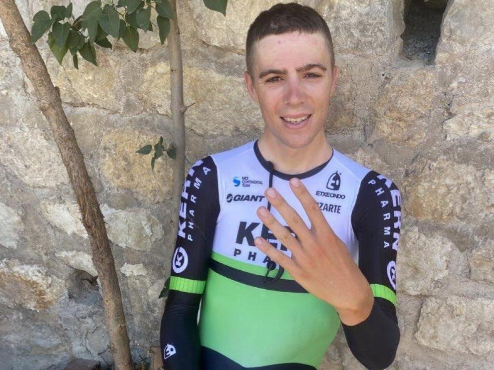 Jaime Castrillo, cuarto en la crono del Campeonato de España