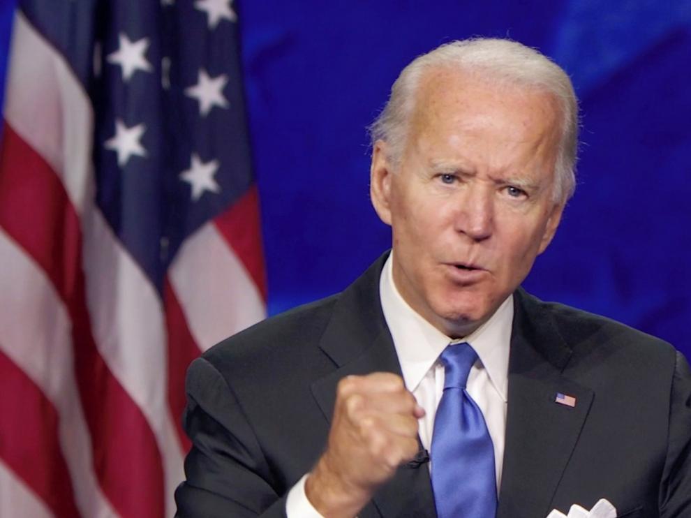 Joe Biden pide superar "la época de oscuridad" de Trump