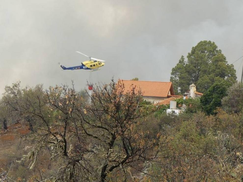 Se consolida el perímetro del incendio de La Palma