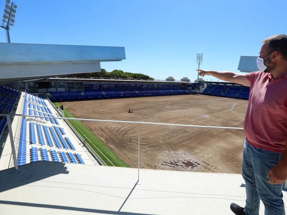 El Alcoraz será "rematado" para convertirse en un "cinco estrellas"
