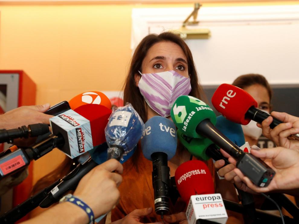Irene Montero duda de que el PP logre apoyos para investigar a Podemos