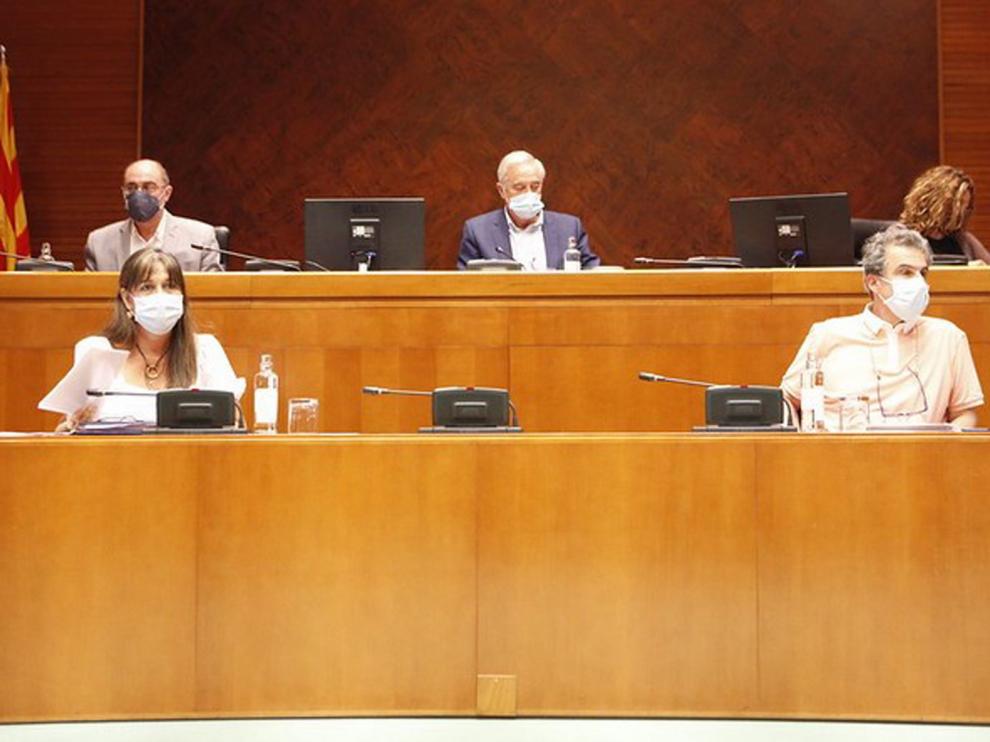 El Colegio de Periodistas y las Cortes de Aragón acuerdan medidas para garantizar la cobertura de la actividad parlamentaria