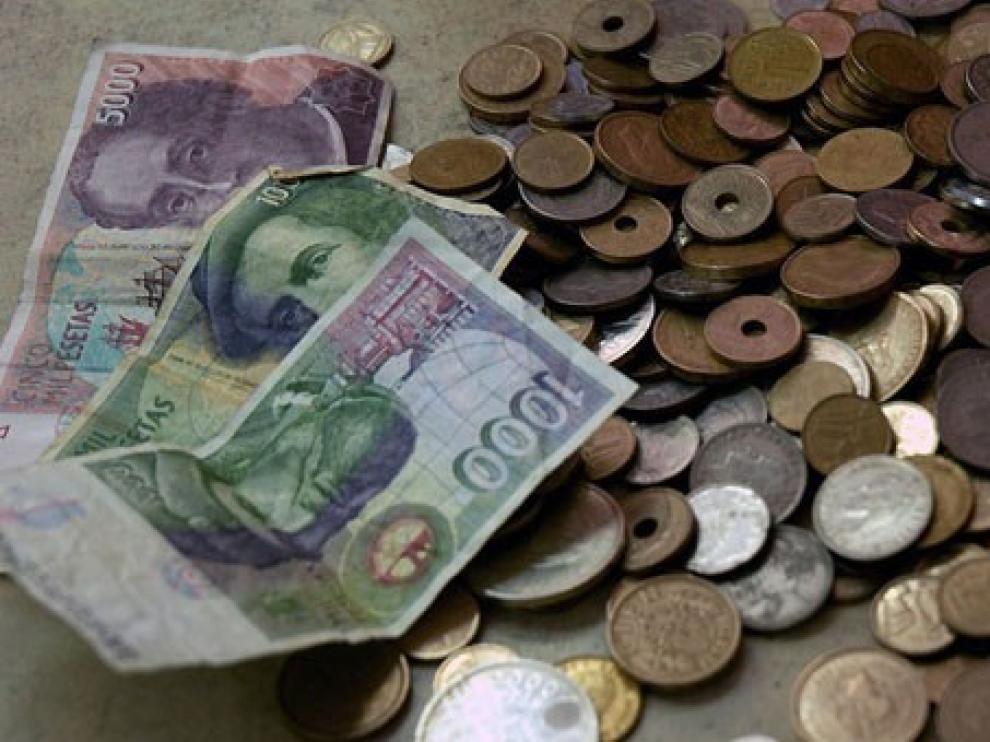 Recogida de antiguas pesetas para ayudar al Banco de Alimentos de Jaca