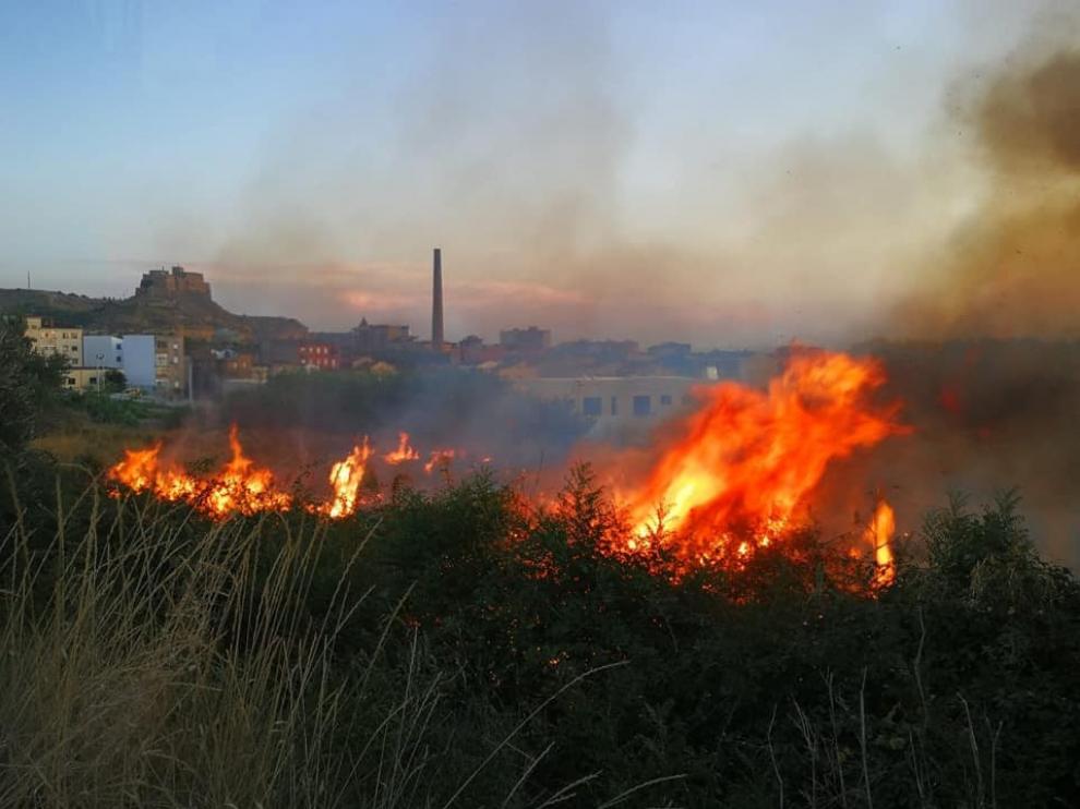 Monzón sufre su segundo incendio en menos de dos días