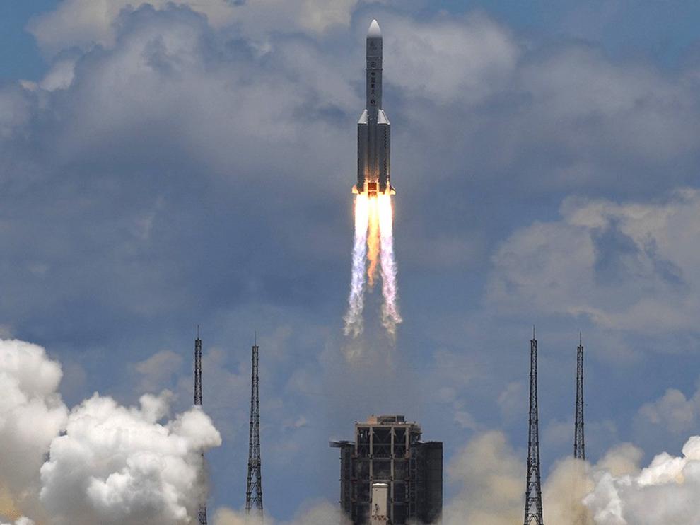 La sonda china a Marte supera los 100 millones de kilómetros