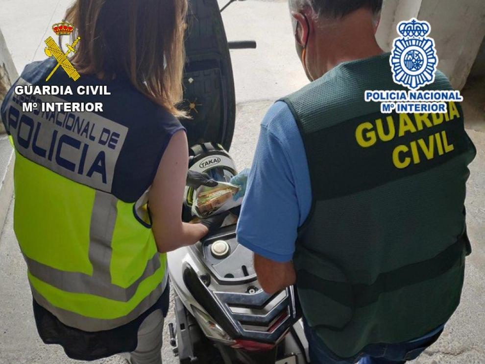 Desarticulada una organización criminal dedicada al tráfico de cocaína que actuaba a nivel nacional