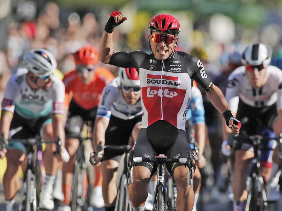 Caleb Ewan, un cohete en Sisteron