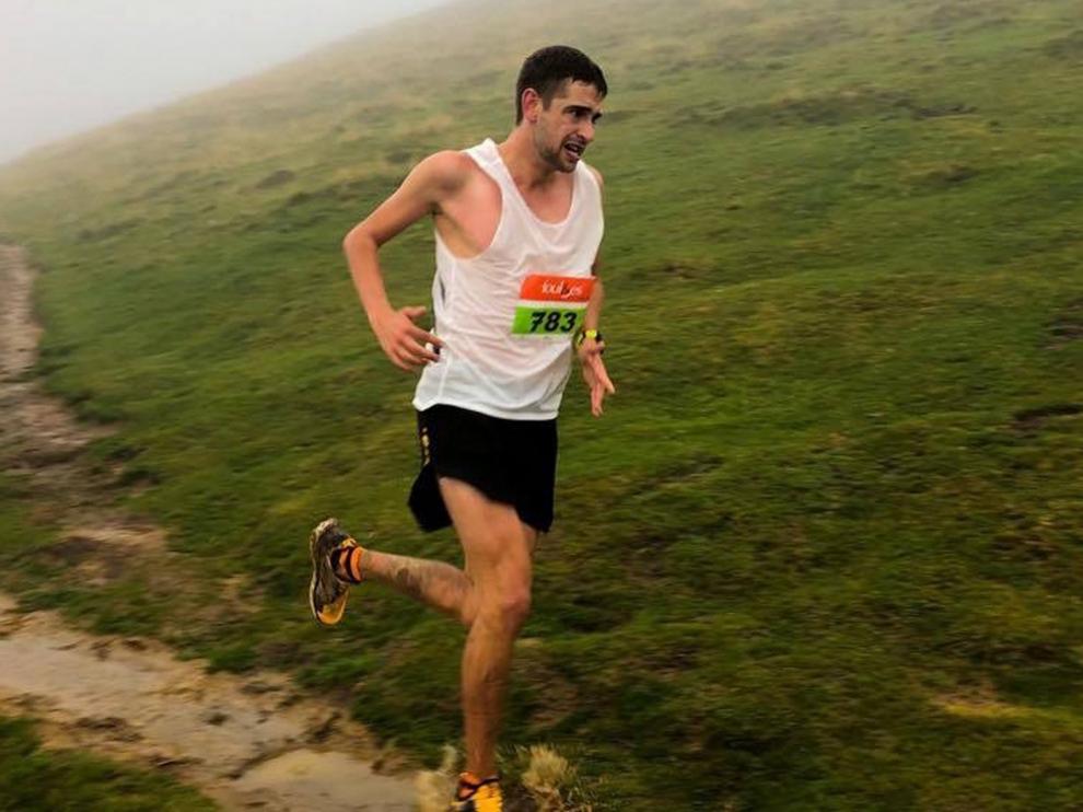 Daniel Osanz, segundo en el Trail del Aubisque