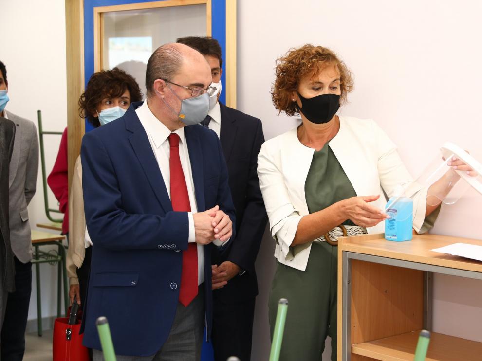 Inaugurada la ampliación del colegio de Aínsa, con una inversión de 700.000 euros