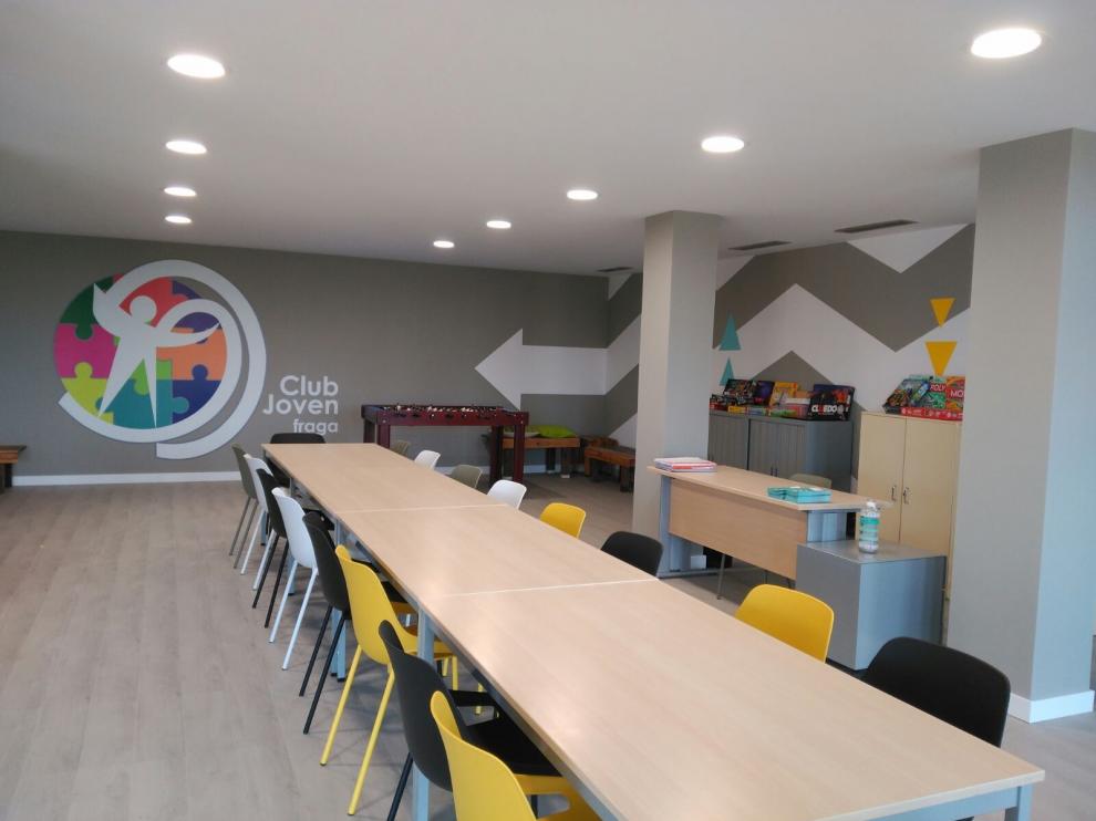 El Ayuntamiento de Fraga traslada la Casa de la Juventud al local del Club Joven