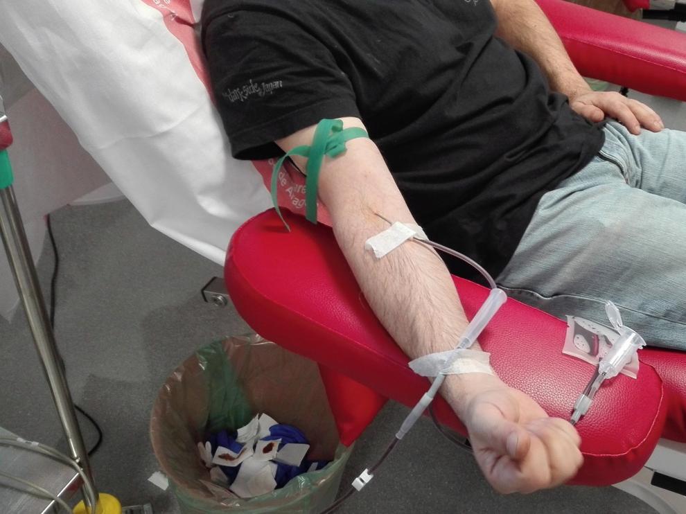 Campaña en Aragón sobre la importancia de donar sangre