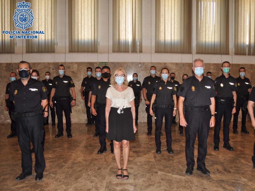 Se incorporan 52 agentes a la plantilla de la Policía Nacional en Huesca