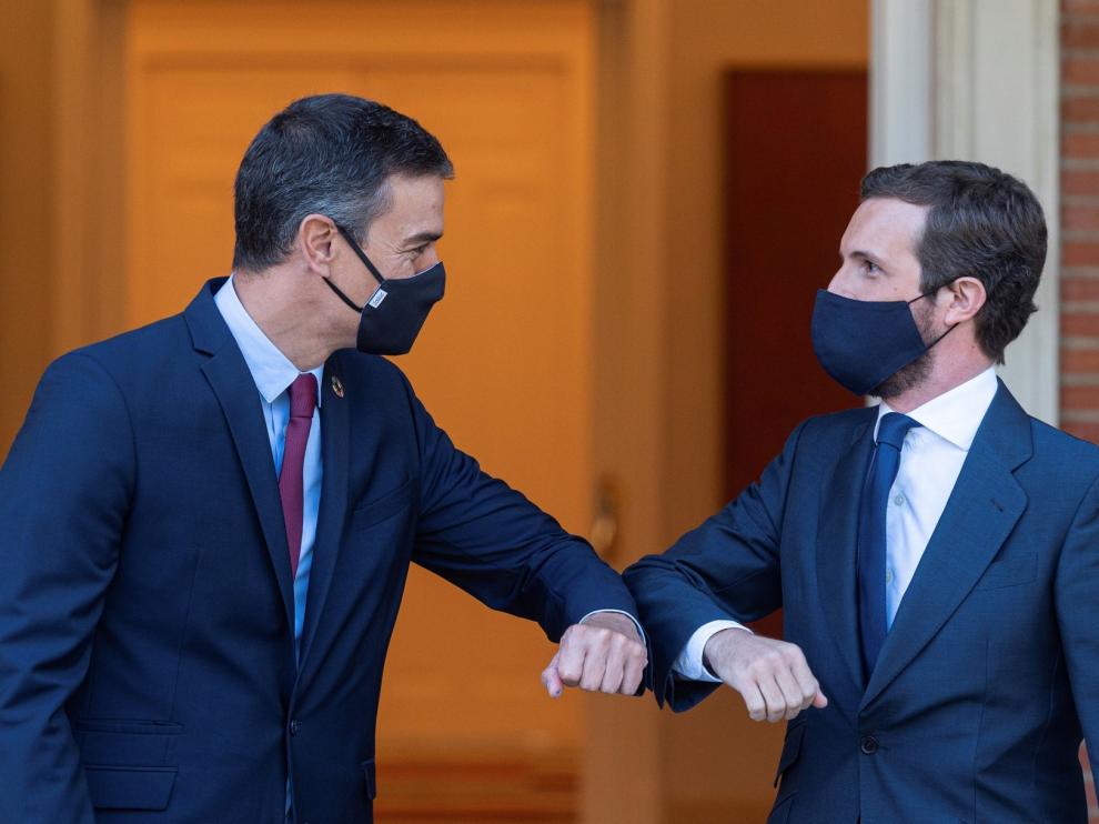 Pablo Casado se mantiene en el rechazo a negociar los presupuestos