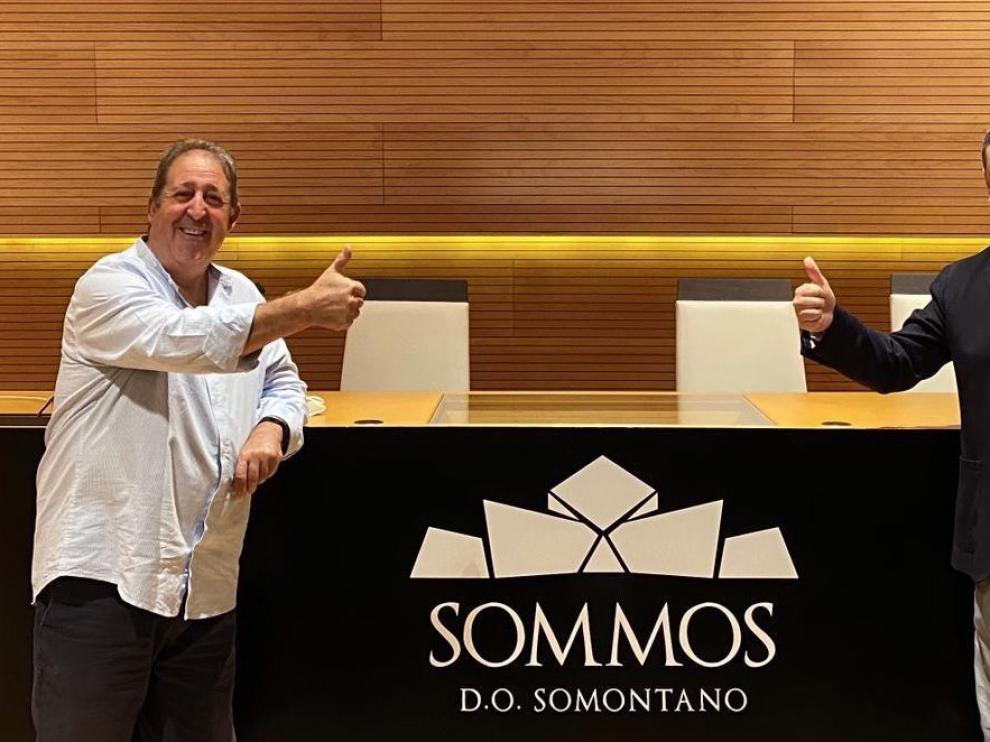 La Bodega Sommos es el nuevo patrocinador oficial del Barbastro
