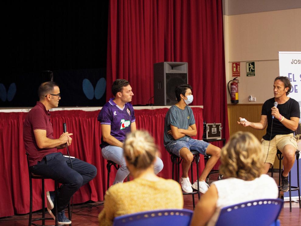 Josan Bailac presenta "El sueño de Aylan" en Binéfar