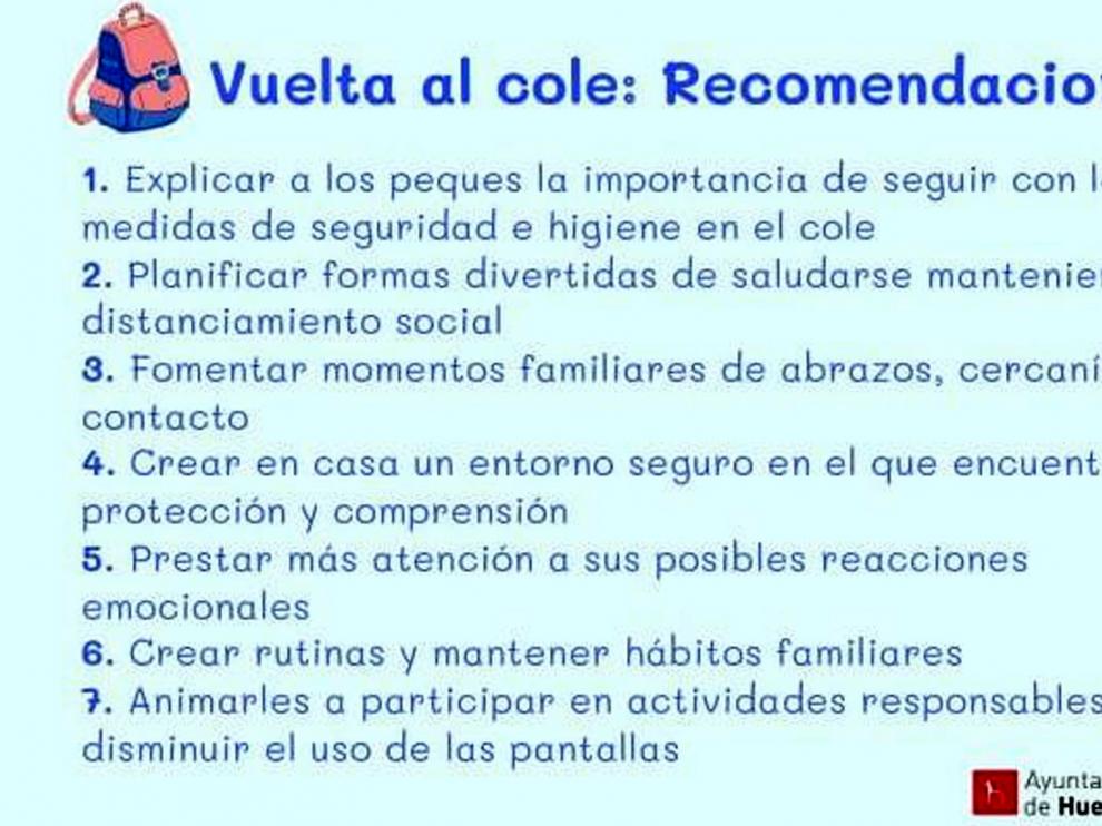 Recomendaciones para la gestión psicológica del regreso a las aulas