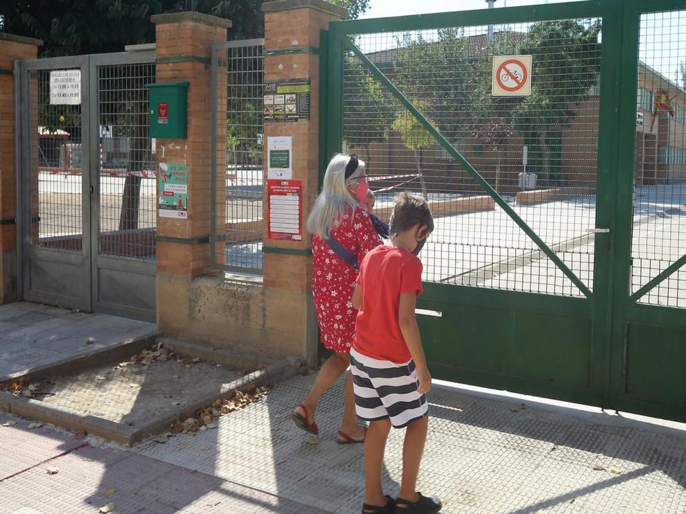 Los alumnos de Educación Infantil de la provincia de Huesca abren este lunes un curso escolar de incertidumbre