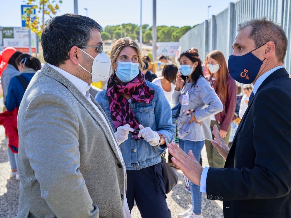 Ciudadanos y Partido Popular critican la falta de aulas prefabricadas en algunos centros aragoneses