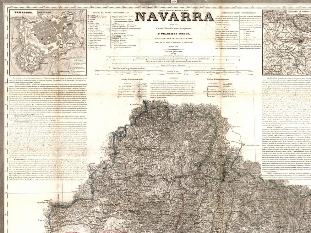 El Archivo de Navarra dedica su microexposición de septiembre a Pascual Madoz