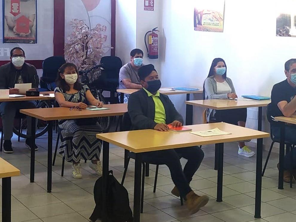 Cáritas Diocesana de Huesca promueve la formación y la inserción laboral en seguridad y gestión de residuos