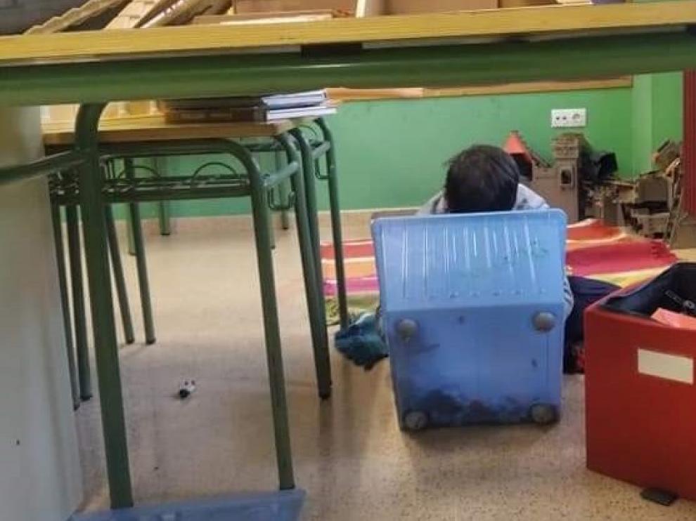 El Colegio de Miralsot de Fraga pone en marcha la escolarización de niños de dos años