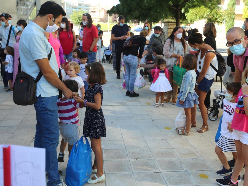 La conciliación, los madrugadores y la limpieza en los centros, lo que más preocupa a las familias en el inicio del curso en Huesca