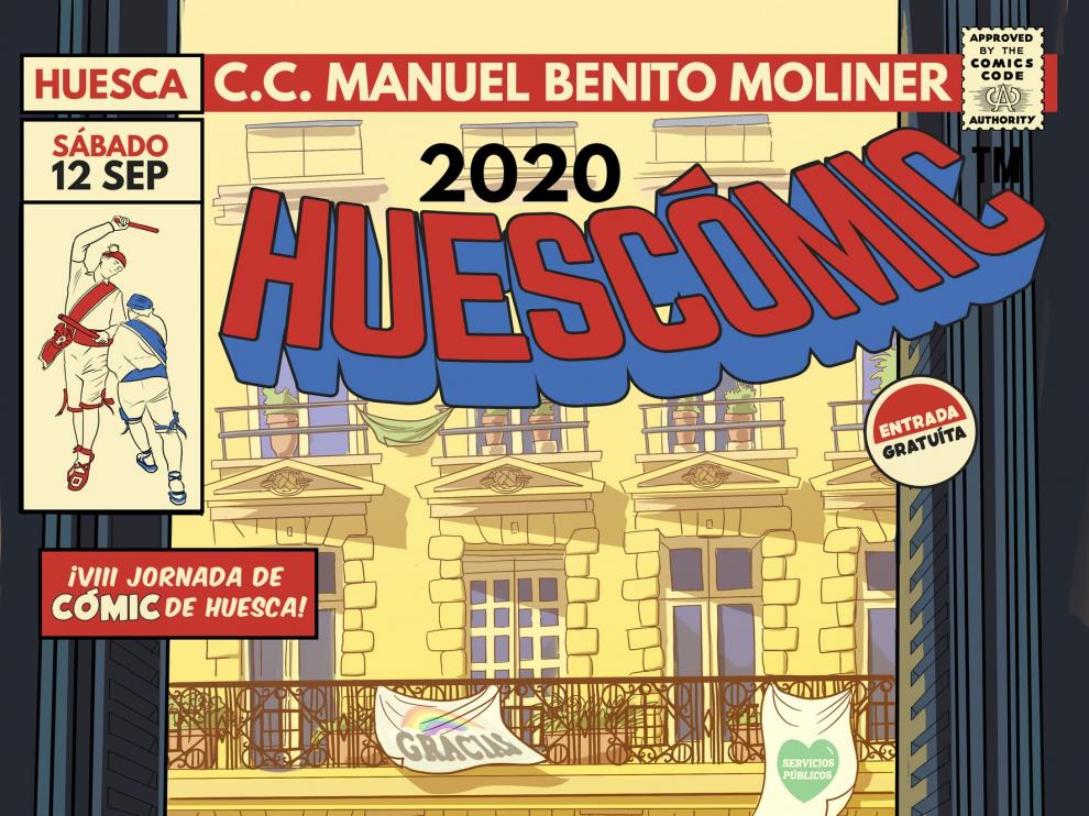 Álvaro Ortiz y Lorenzo Caudevilla, autores invitados de la octava edición de Huescómic