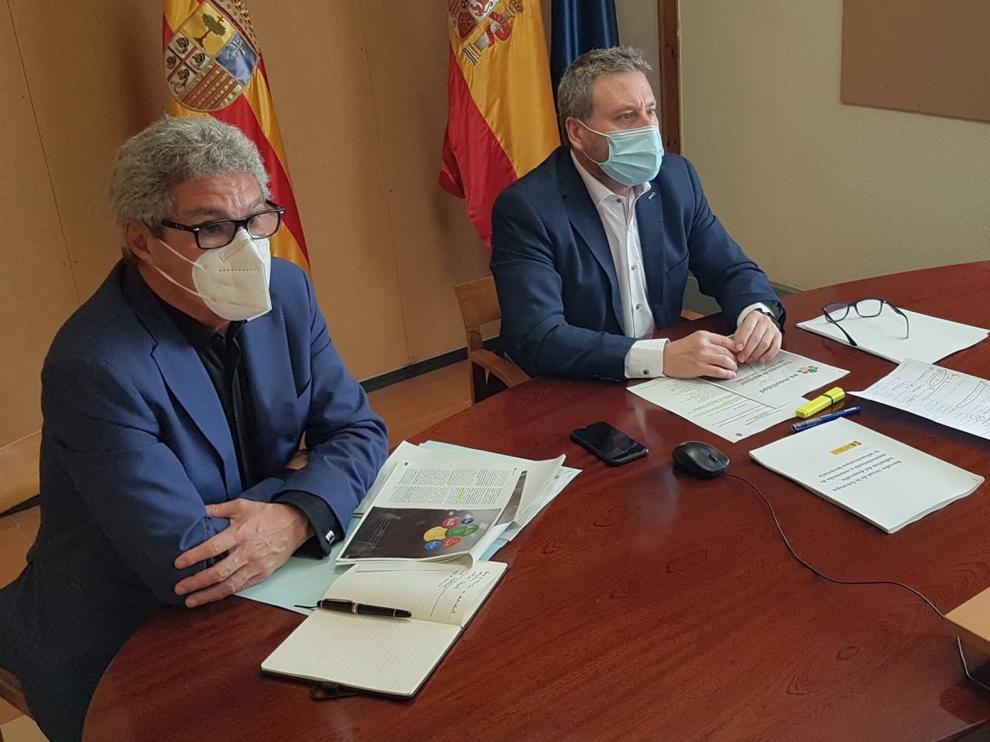 Soro traslada a Ábalos la necesidad de recuperar todos los servicios ferroviarios que se prestan en Aragón