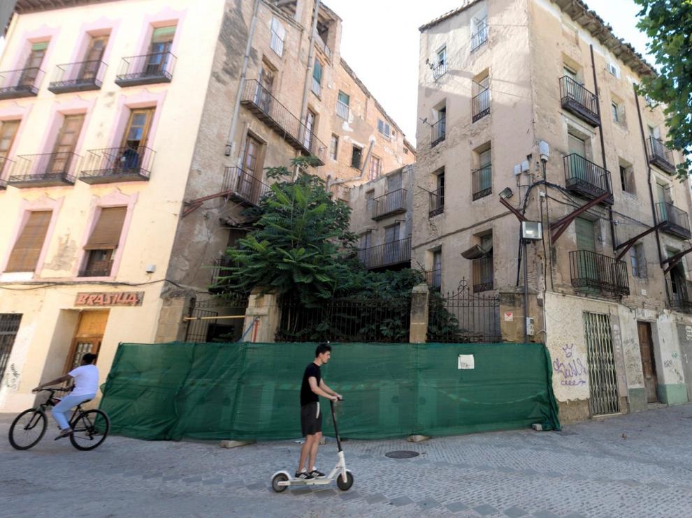 La Plataforma para la Defensa del Patrimonio de Huesca pide personarse en el expediente de los inmuebles de San Pedro