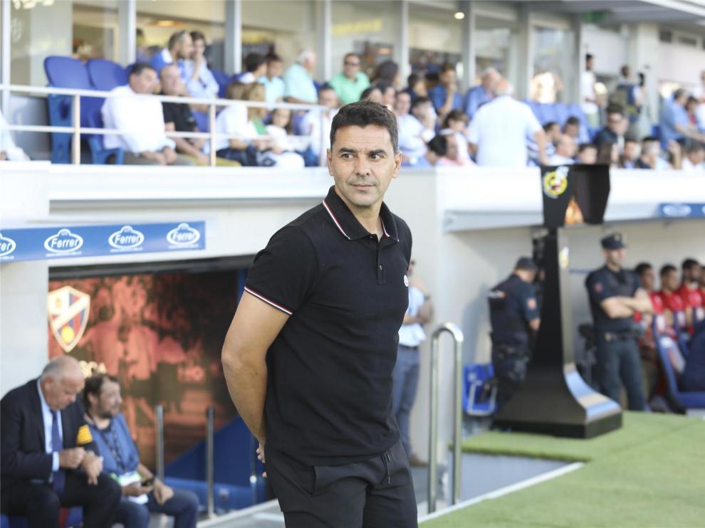 Míchel: "Tenemos que ser un equipo muy agresivo, tanto con balón como sin él"