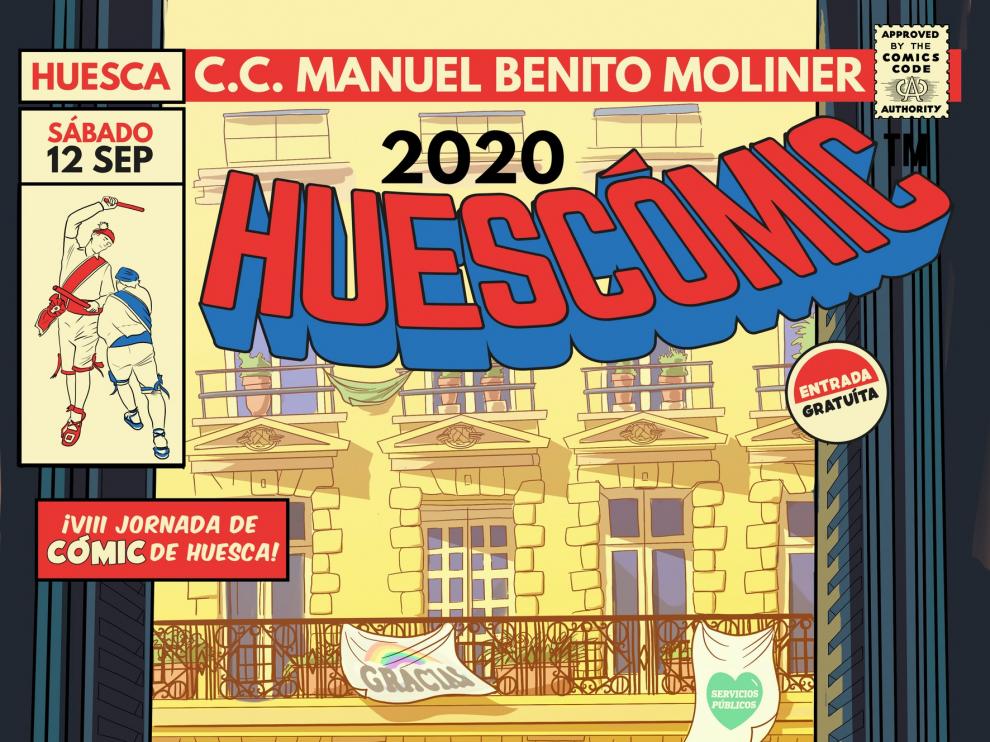 Historias del confinamiento en el octavo Huescómic