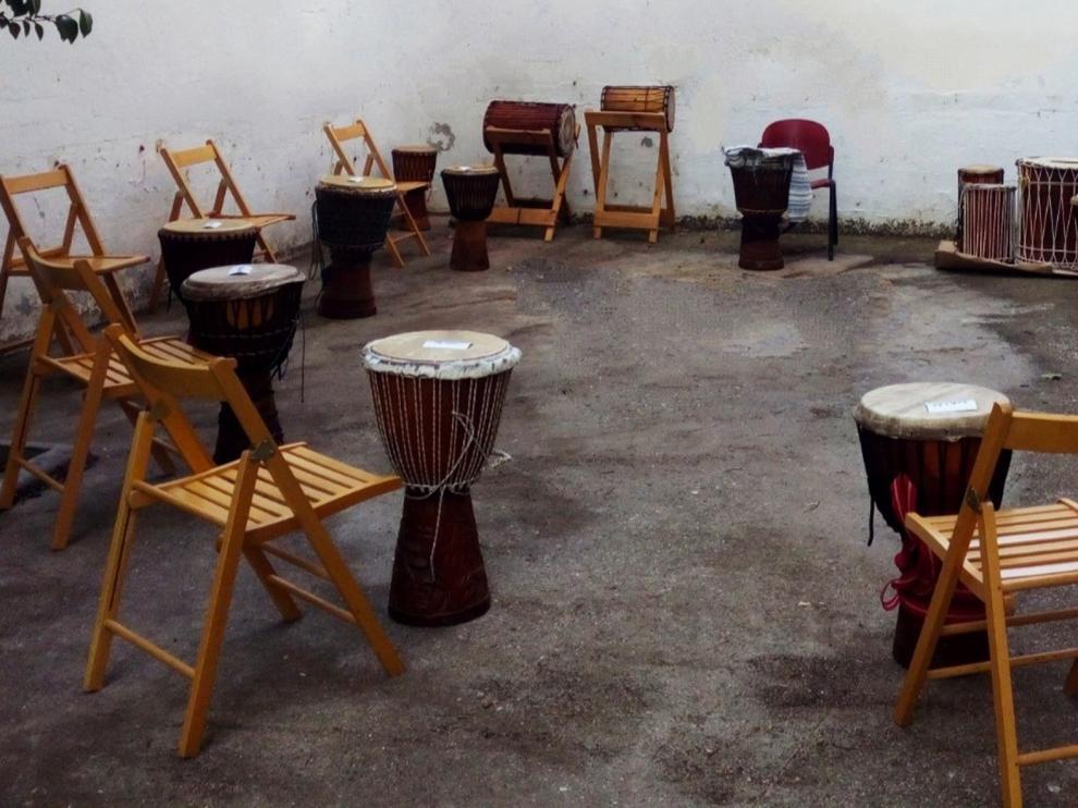 Nuevo taller de percusión africana para jóvenes en Huesca