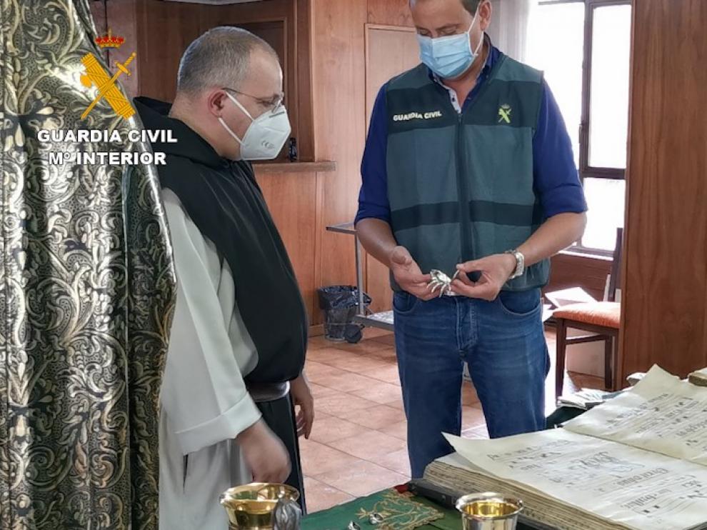 Recuperados 94 objetos de "gran valor" robados en lugares de culto de Teruel, Palencia, Burgos y La Rioja