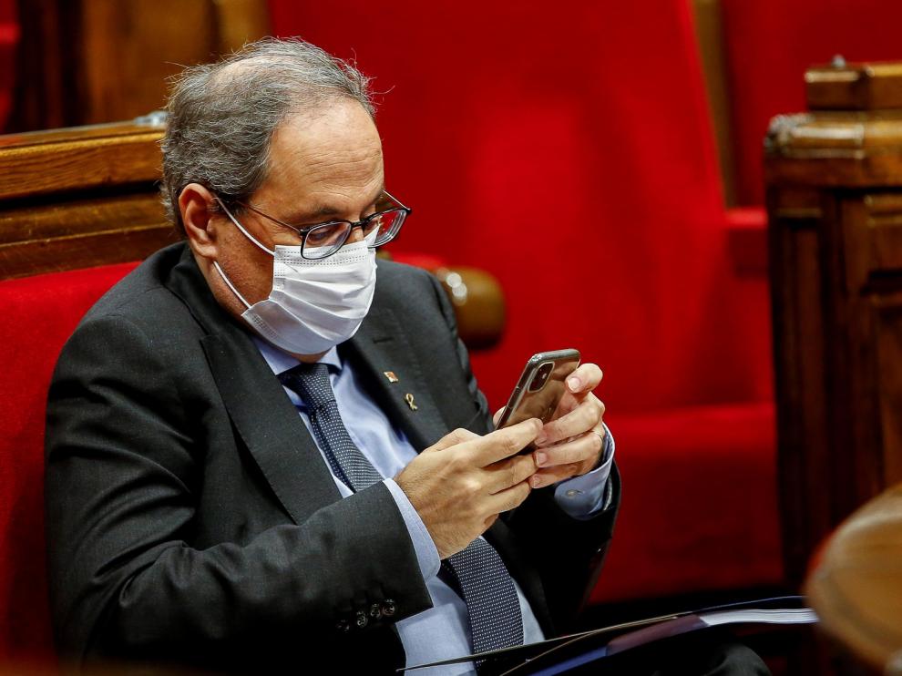 Torra se enroca frente a la petición de elecciones de sus socios y la oposición