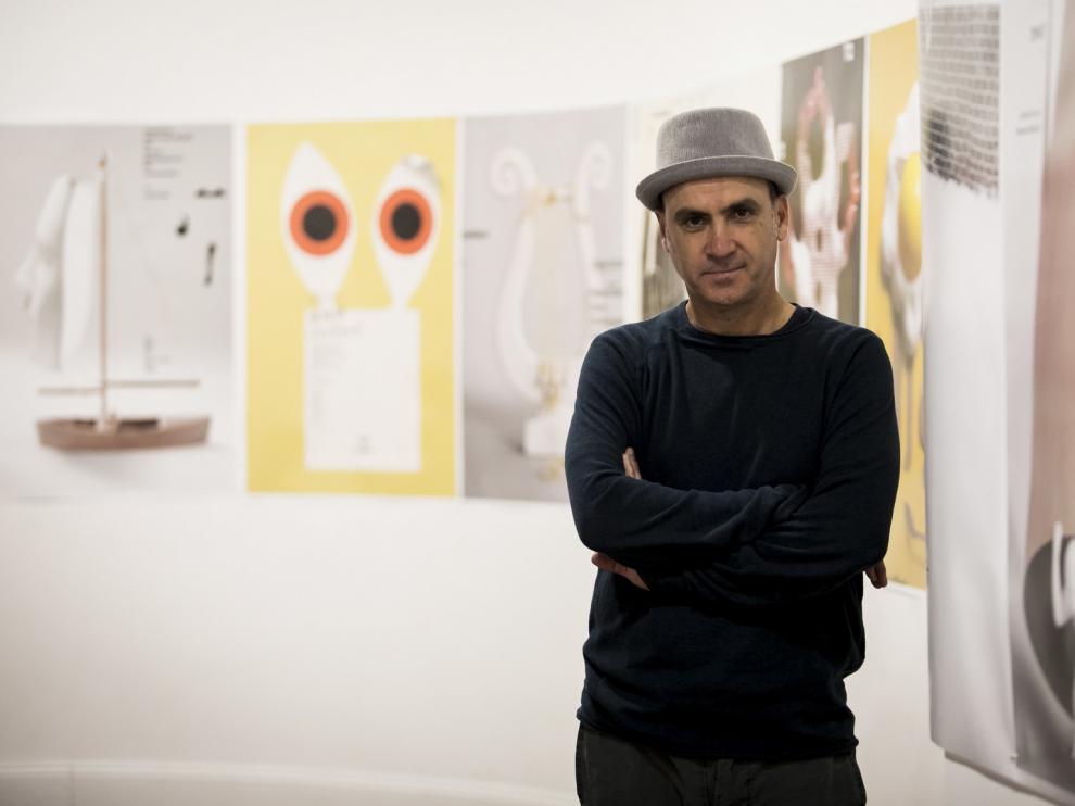 Isidro Ferrer presenta en Zaragoza catorce de sus trabajos "invisibles"