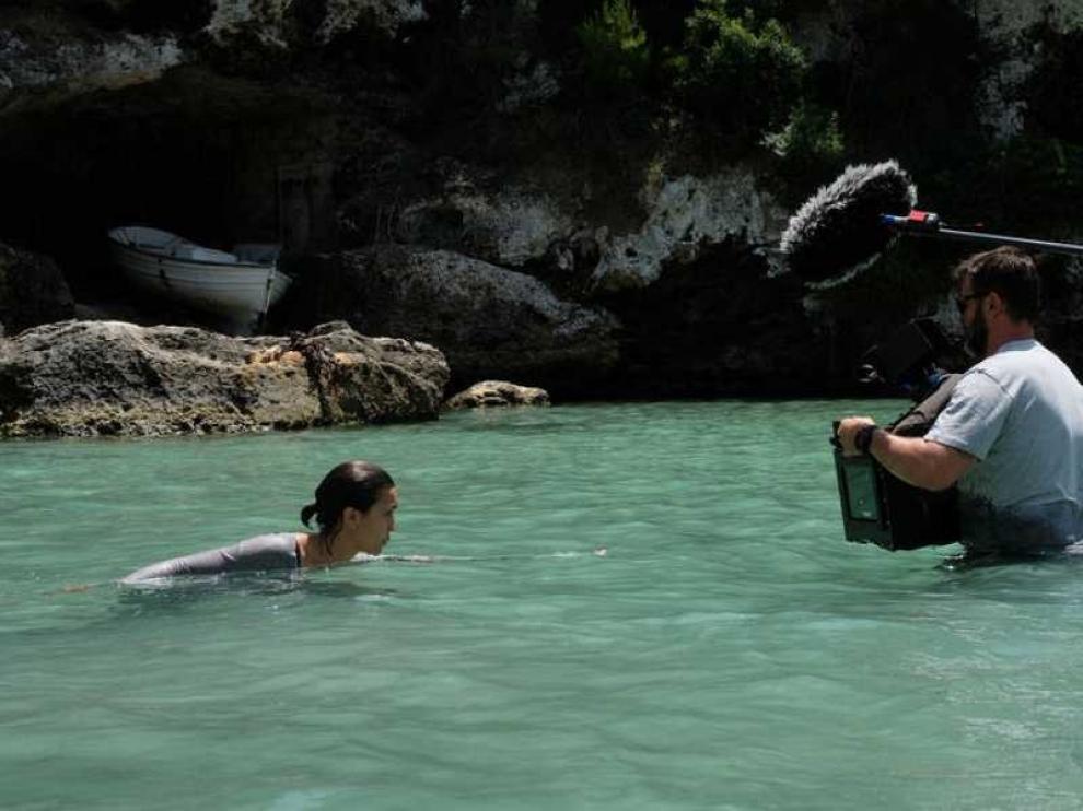 Megan Montaner termina de grabar "La caza. Tramuntana"