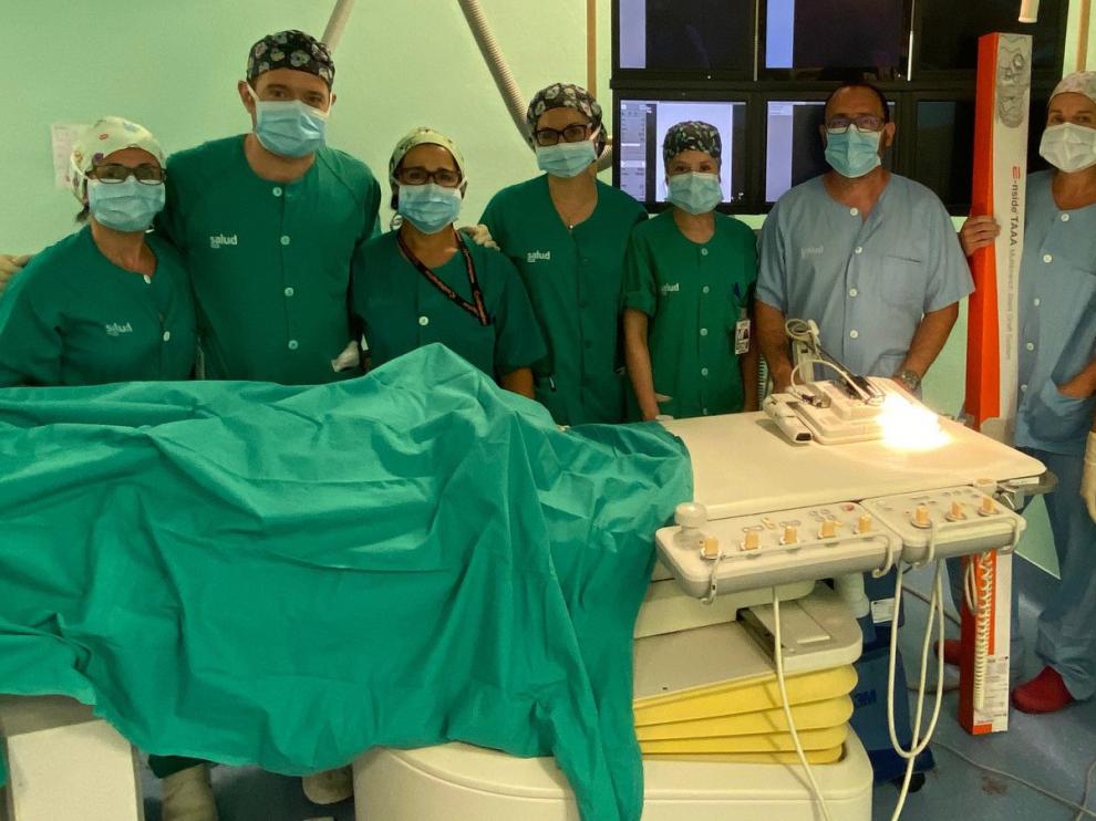 Nuevo tratamiento pionero para aneurismas de aorta en el Servet