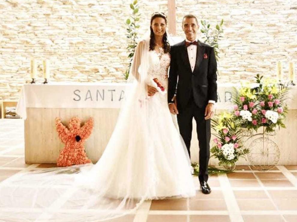 Una boda olímpica para María José Pueyo, una atleta de época