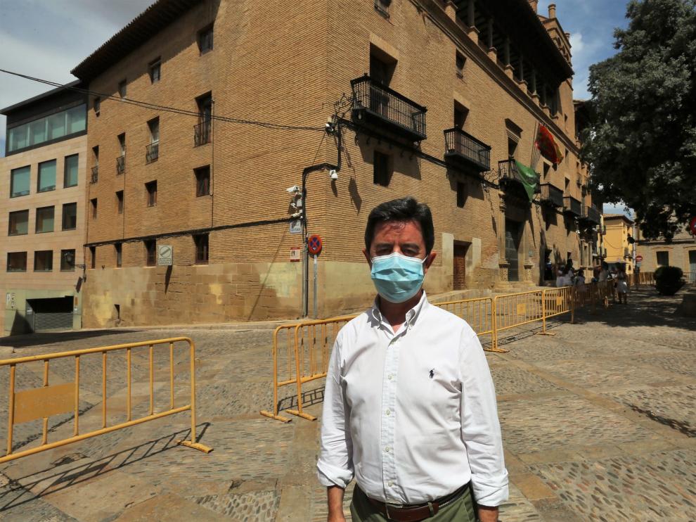Luis Felipe, alcalde de Huesca: "Una de las prioridades presupuestarias va a ser el apoyo al tejido productivo"