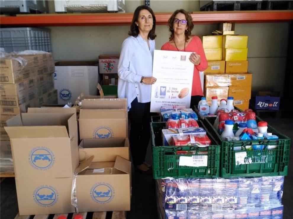 Pastelería Tolosana adelanta su campaña del "Chusco Solidario" para recoger leche