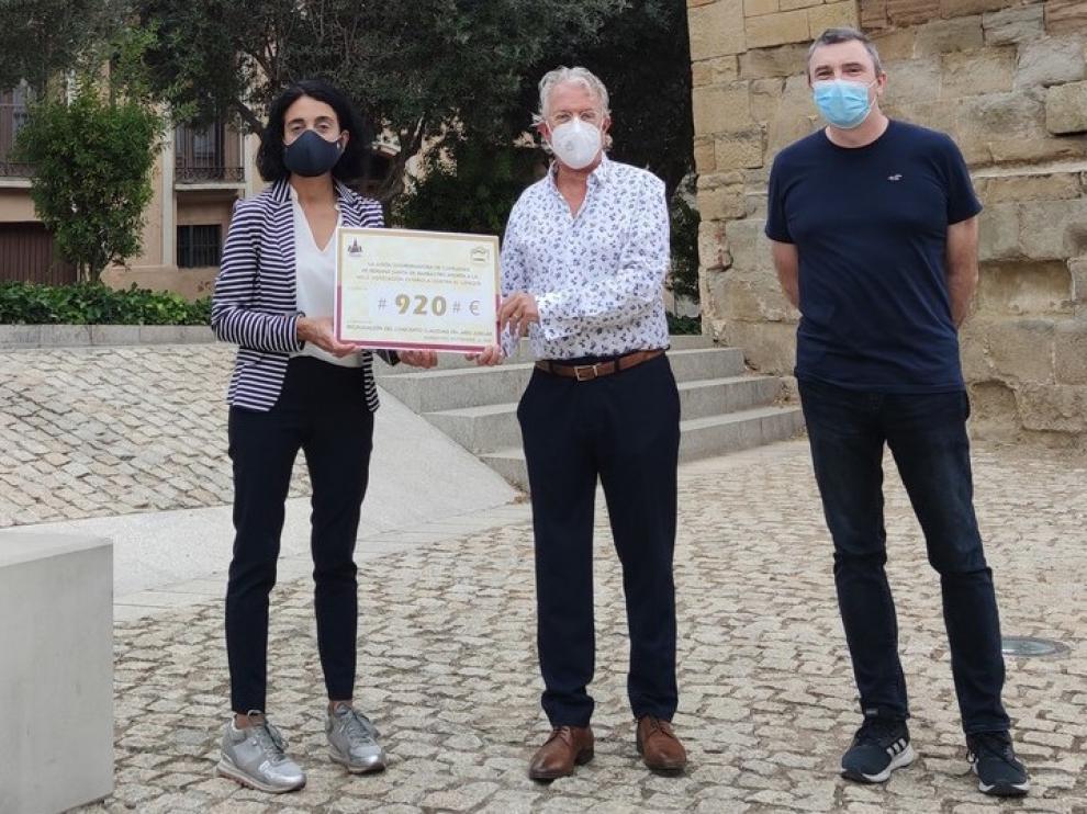 La Junta de Cofradías de Barbastro muestra su solidaridad con la AECC