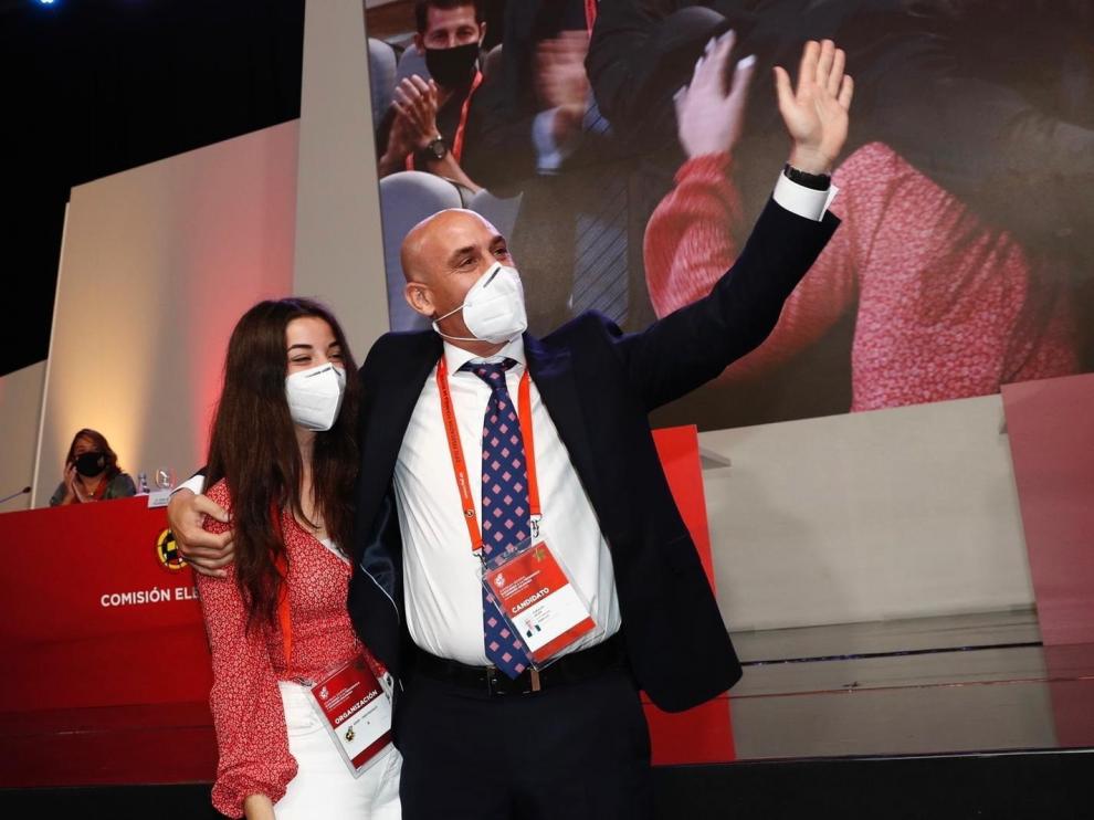 Rubiales, reelegido presidente de la RFEF