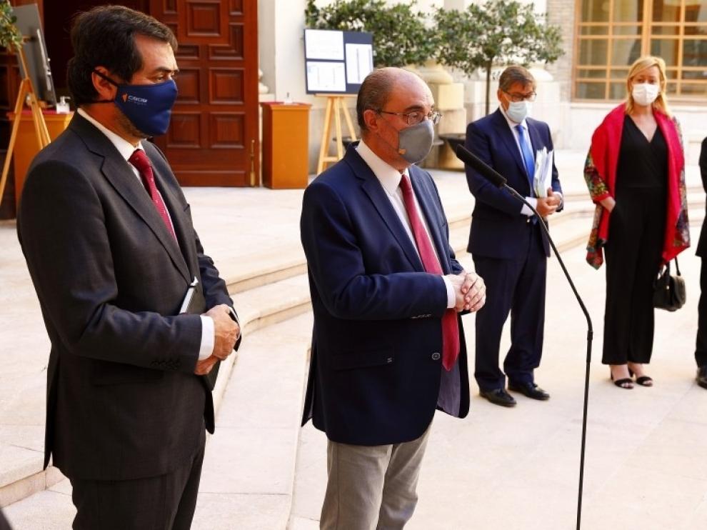 Aragón cita a sus empresas para captar fondos de la Unión Europea