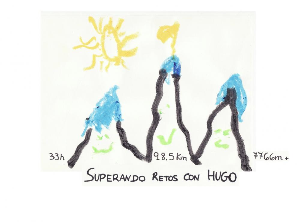 "Superando retos con Hugo" hará cima con la solidaridad