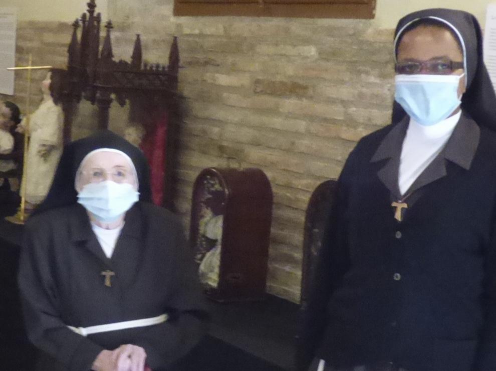 Las Capuchinas de Barbastro, hogar de personal sanitario durante seis meses