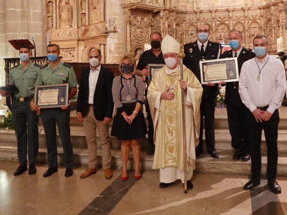 El obispo Ángel Pérez oficia una misa en honor a Nuestra Señora de la Merced