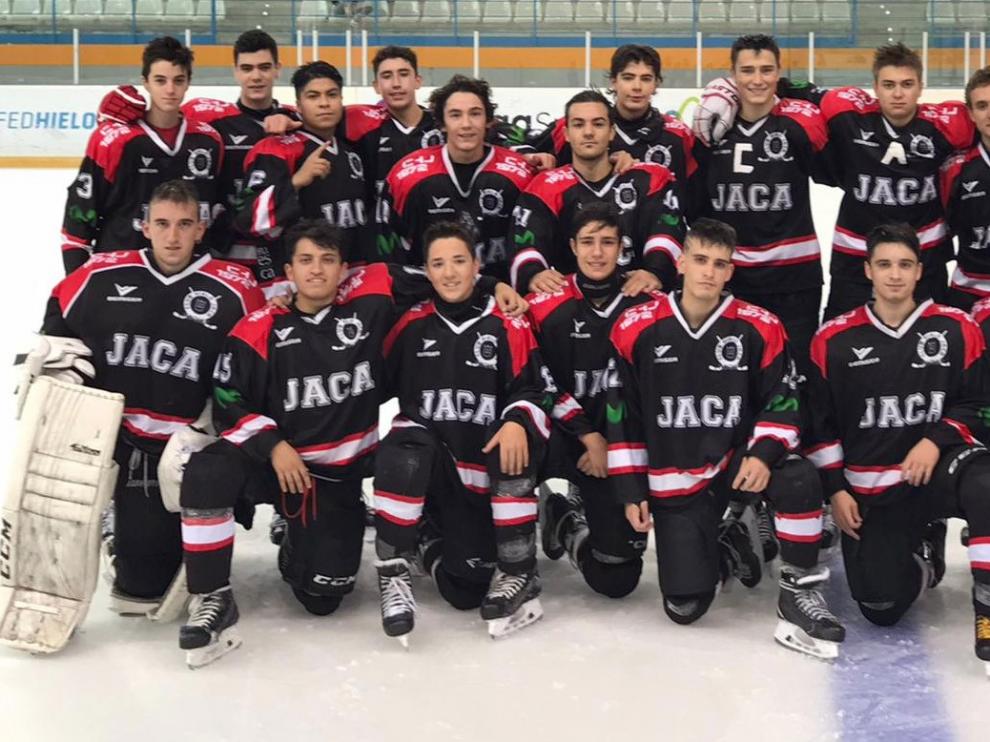 El equipo Sub 20 del Club Hielo Jaca de Hockey venció al Puigcerdà (5-2)